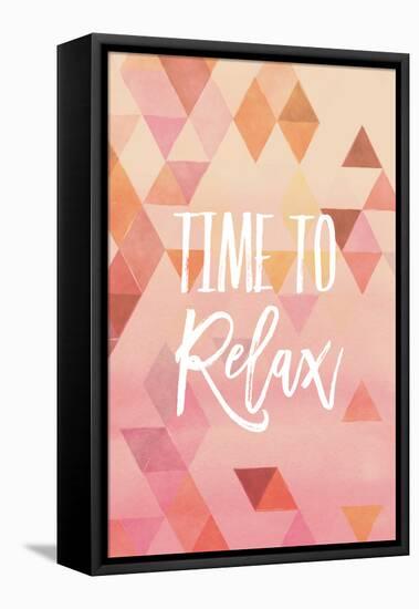 Time to Relax-Lula Bijoux-Framed Stretched Canvas