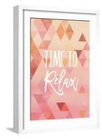 Time to Relax-Lula Bijoux-Framed Art Print