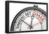 Time To Set Goals Concept Clock-donskarpo-Framed Poster