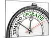 Time To Upgrade Concept Clock-donskarpo-Mounted Art Print