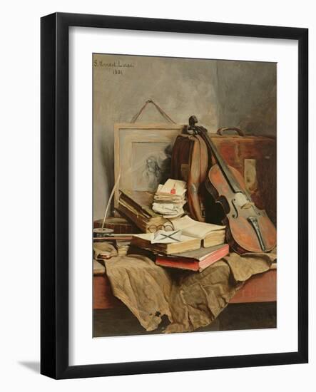 Time Tries All Things, 1881-Edward George Handel Lucas-Framed Giclee Print