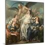 Time Unveiling Truth, 1733-Jean-François de Troy-Mounted Giclee Print
