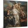 Time Unveiling Truth-Jean Francois de Troy-Mounted Giclee Print