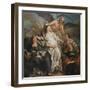 Time Unveiling Truth-Jean Francois de Troy-Framed Giclee Print