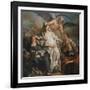 Time Unveiling Truth-Jean Francois de Troy-Framed Giclee Print