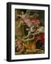 Time Vanquished by Love, Venus and Hope, circa 1645-46-Simon Vouet-Framed Giclee Print