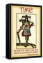 Time-Wilbur Pierce-Framed Stretched Canvas