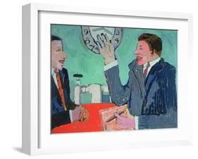 Timekeeping, 1979-Peter Wilson-Framed Giclee Print