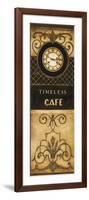 Timeless Cafe-Kimberly Poloson-Framed Art Print