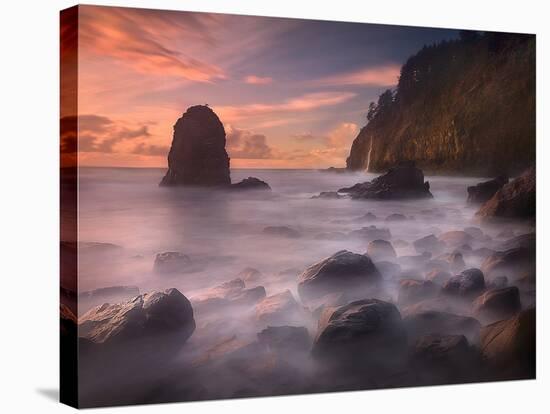 Timeless Shore-Marc Adamus-Stretched Canvas