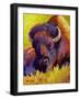 Timeless Spirit Bison-Marion Rose-Framed Giclee Print