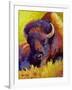 Timeless Spirit Bison-Marion Rose-Framed Giclee Print