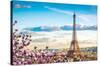Timeless Visions - Eiffel Tower-Trends International-Stretched Canvas
