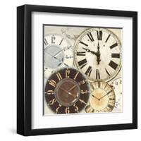 Timepieces II-Joannoo-Framed Art Print