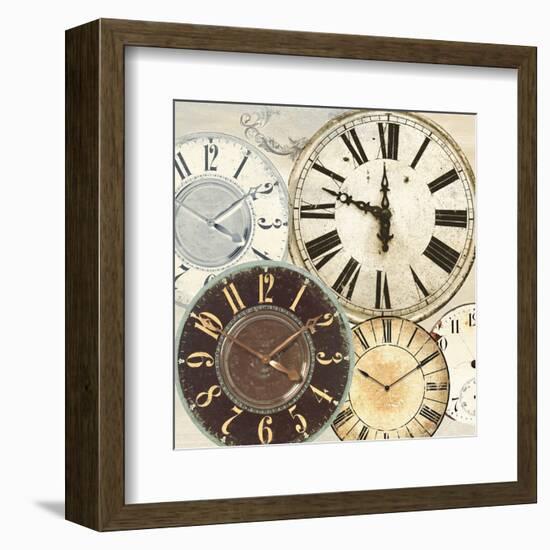 Timepieces II-Joannoo-Framed Art Print