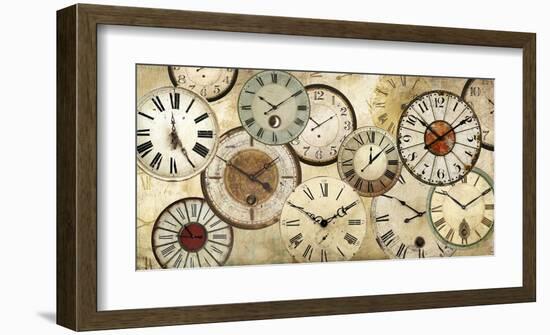 Timepieces-Joannoo-Framed Art Print