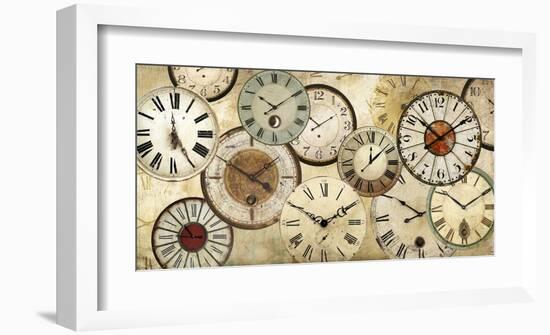 Timepieces-Joannoo-Framed Art Print