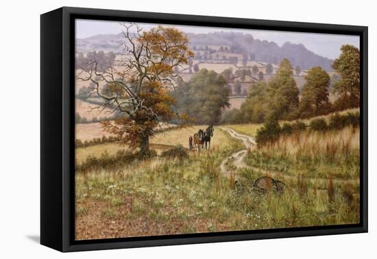 Times Gone By-Bill Makinson-Framed Stretched Canvas