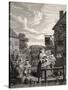 Times of the Day: Evening, from 'The Works of William Hogarth', Published 1833-William Hogarth-Stretched Canvas