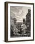 Times of the Day: Evening, from 'The Works of William Hogarth', Published 1833-William Hogarth-Framed Giclee Print