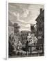 Times of the Day: Evening, from 'The Works of William Hogarth', Published 1833-William Hogarth-Framed Giclee Print