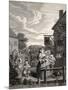 Times of the Day: Evening, from 'The Works of William Hogarth', Published 1833-William Hogarth-Mounted Giclee Print