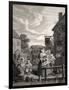 Times of the Day: Evening, from 'The Works of William Hogarth', Published 1833-William Hogarth-Framed Giclee Print