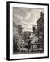 Times of the Day: Evening, from 'The Works of William Hogarth', Published 1833-William Hogarth-Framed Giclee Print