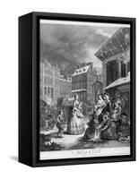 Times of the Day, Morning, 1738-William Hogarth-Framed Stretched Canvas