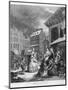 Times of the Day, Morning, 1738-William Hogarth-Mounted Giclee Print