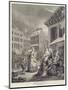 Times of the Day: Morning-William Hogarth-Mounted Giclee Print