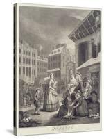 Times of the Day: Morning-William Hogarth-Stretched Canvas