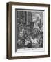 Times of the Day, Night, 1738-William Hogarth-Framed Giclee Print