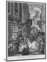 Times of the Day, Night, 1738-William Hogarth-Mounted Giclee Print