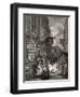 Times of the Day: Night, from 'The Works of William Hogarth', Published 1833-William Hogarth-Framed Giclee Print