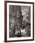 Times of the Day: Night, from 'The Works of William Hogarth', Published 1833-William Hogarth-Framed Giclee Print