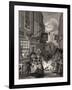 Times of the Day: Night, from 'The Works of William Hogarth', Published 1833-William Hogarth-Framed Giclee Print