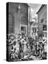 Times of the Day - Noon by William Hogarth-William Hogarth-Stretched Canvas