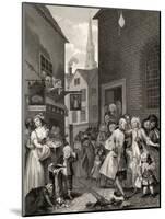 Times of the Day: Noon, from 'The Works of William Hogarth', Published 1833-William Hogarth-Mounted Giclee Print