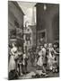 Times of the Day: Noon, from 'The Works of William Hogarth', Published 1833-William Hogarth-Mounted Giclee Print