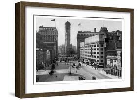 Times Square, 1911-Moses King-Framed Art Print