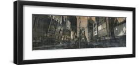 Times Square 1-Dario Moschetta-Framed Art Print