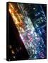 Times Square 42nd Street by Night-Philippe Hugonnard-Framed Stretched Canvas