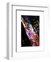 Times Square 42nd Street by Night-Philippe Hugonnard-Framed Art Print