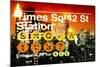 Times Square 42st Station II-Philippe Hugonnard-Mounted Giclee Print