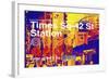 Times Square 42st Station-Philippe Hugonnard-Framed Giclee Print