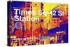 Times Square 42st Station-Philippe Hugonnard-Stretched Canvas