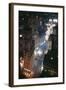 Times Square and Garment District at Night-null-Framed Photographic Print