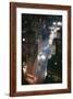 Times Square and Garment District at Night-null-Framed Photographic Print