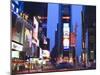 Times Square at Dusk, Manhattan, New York City, New York, United States of America, North America-Amanda Hall-Mounted Photographic Print